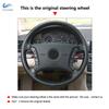 Автомобильный замшевый чехол на руль для BMW 3 5 серии E36 1995-2000 E46 1998-2004 E39 1995-2003 X3 E83 X5 E53