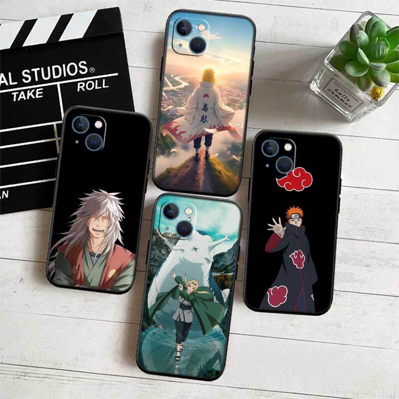 Art Anime Naruto Shockproof Phone Case for iPhone 6 6s 7 8 11 12 13 14 15 16 17 16E XS Pro Max XR X SE Air