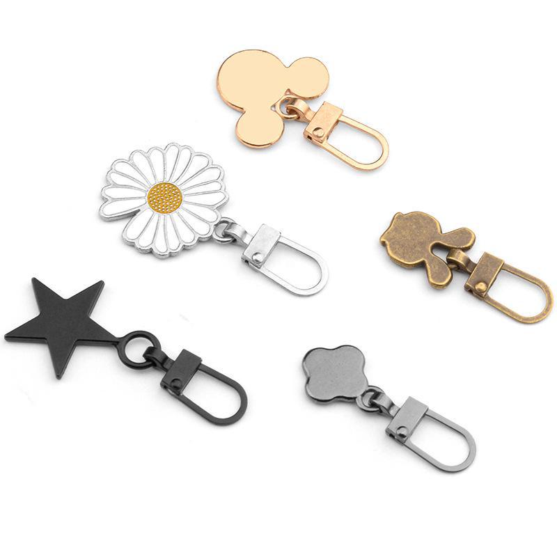 Замена металлического съемника молнии для сумок и одежды без инструментов