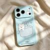 Синяя сумка Собака Чехол для телефона для Apple iPhone 16/17 Pro - Новая модель, Ударопрочный, Защитный чехол для 15 Pro