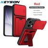 KEYSION Сумка-кошелек Чехол для телефона для OPPO Reno15 5G Защита выдвижной камеры Подставка Ударопрочный чехол для Reno15 Pro Max 5G