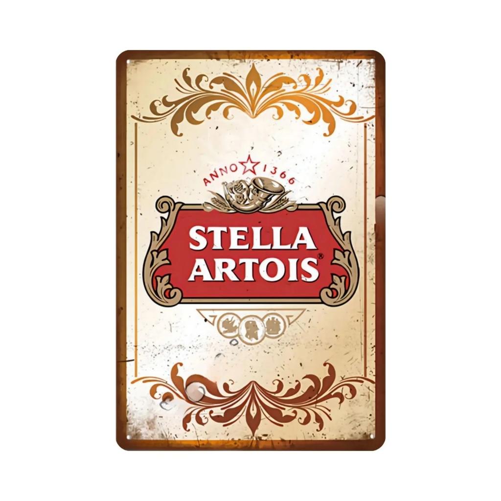 Vintage Rum Chouffe Metal Signs Plaque Plate Retro Wall Art Posters for Man Cave Bar Pub Clubs Cafe Iron Painting Decoration