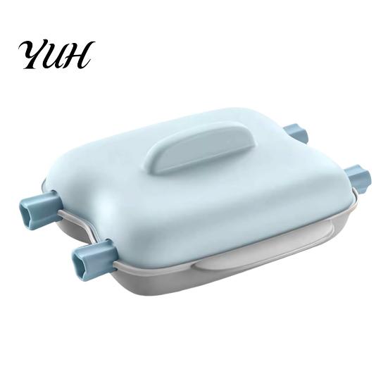 Easy Clean Microwave Food Container Corn Steamer Container, Grade PP Cooker for Baking Portable Office Sweet Potato Egg Custard, Reusable Kitchen