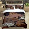 Fashion Panther Leopard Print Bedding Sets Exquisite Bed Supplies Set Duvet Cover Bed Comforter Set Bedding Set Luxury Gift