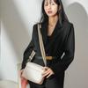Simple Fashionable and Versatile Female Solid Color PU Crossbody Bag Small Bag Ladies Shoulder Small Square Bag Design Luxury Minimalist