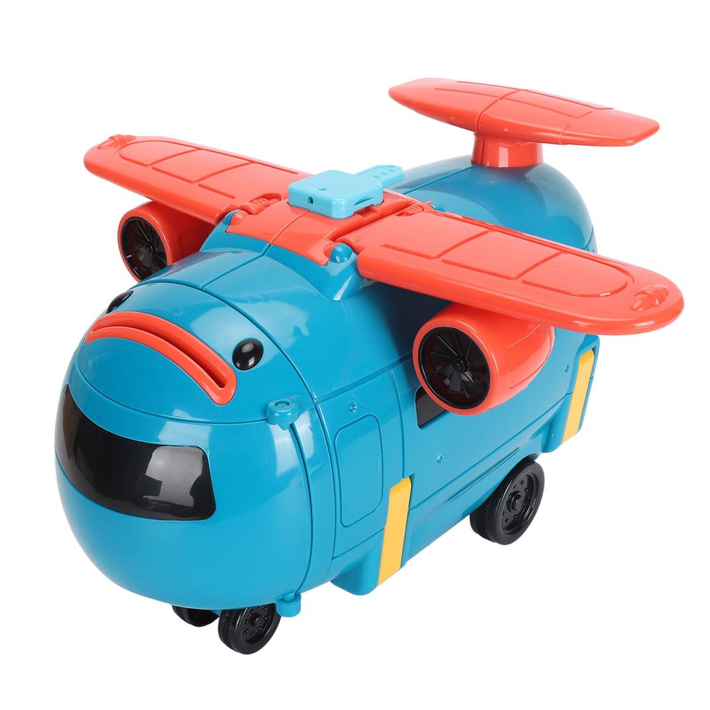 Трансформация самолета 3 в 1 рулевое колесо симулятор вождения денежный банк мультфильм электрический трек