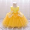 Toddler Lace Baby Girls Dress Fluffy 1st Birthday Wedding Party Princess Dresses for Girl Bridemaid Prom Gown Baby Clothe