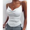 2025 New Fashion Clothes Women's Summer Tops Casual Sleeveless Blouses Slim Fit Club Wear Tops Ladies V-neck Elegant Camisoles Vest