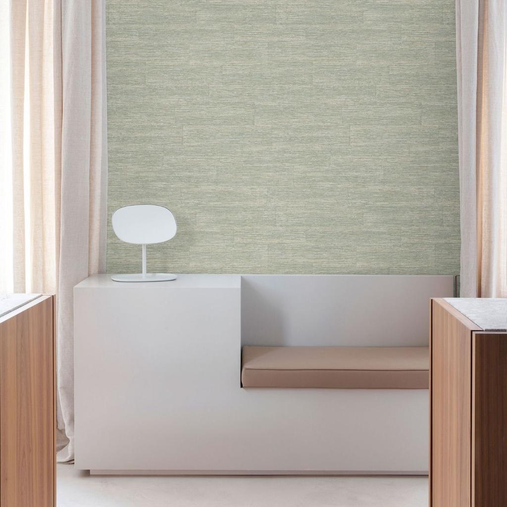 Grandeco Johor Woven Vinyl Textured Wallpaper
