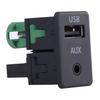 Замена USB-портов AUX и разъема с кабелем, USB-переключатели AUX с кабелем для RCD510 RCD310, Автоаксессуары