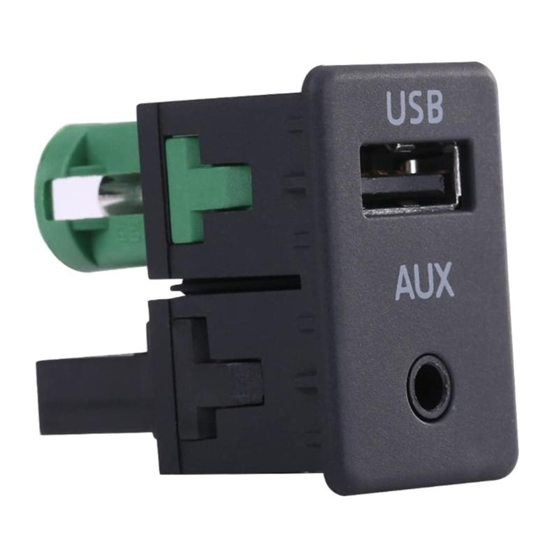 Replacement AUX USB Switches Port Socket & Cable USB AUX Switches Plug with Cable for RCD510 RCD310 Auto Accessories