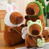 Frog Capibara Anime Fluffty Toy Rabbit Capybara Plush Doll  Christmas Toy