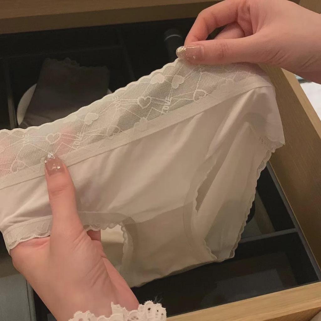 Silk Love Ice-Silk Seamless Breathable Women's Mid-Waist Briefs