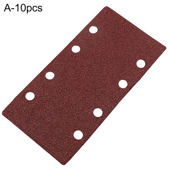 10 шт., 185 x 95 мм, многоцелевая наждачная бумага, уникальный процесс посадки песка, широко используемые тонкие шлифовальные листы для полировки
