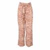 Women's Animal Print Flowing Pants