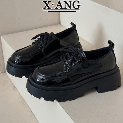 Маленькие кожаные туфли на платформе в британском стиле, женские лоферы из натуральной кожи, обувь 2025 весна-лето новая Мэри Джейн, японские туфли jk одинарные