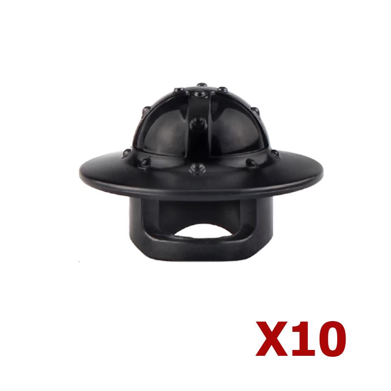 Конструктор MOC Средневековый Рыцарь Римский Солдат Аксессуар Шлем Головной убор Огненное Перо Щит Черный Орел Королевский плащ Кирпичная Игрушка