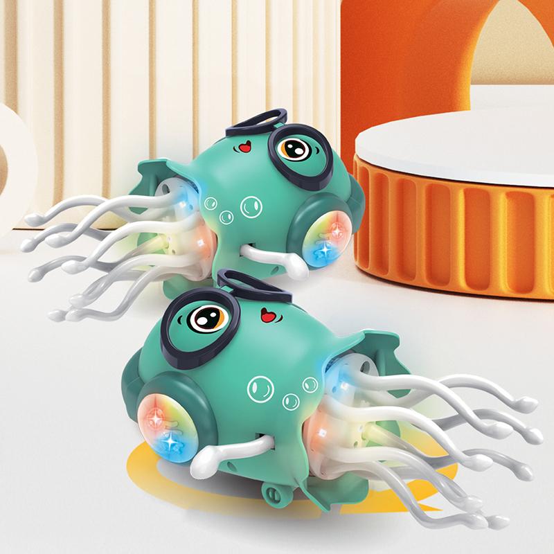 Electronic Dancing Squid Toys Magical Dancing Jellyfish Led Glowing Light Music Funny Dancing Octopu Best Children Festival Gift