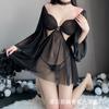 Sex Underwear Women's Perspective Mesh Sexy Temptation Hot Open Nightdress Large Size Passion Pajamas 7