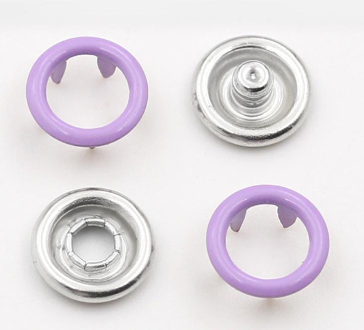 4 Types/set of 25 Sets Of Sewing Buckles, Five-Claw Buckles, Metal Snaps For Connecting Clothes, Metal Claw Loops, Fasteners, And Nails