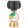 Латунный адаптер 250 PSI Манометр давления газа для барбекю