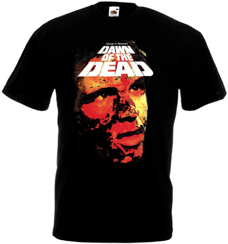 Футболка Dawn Of The Dead v15, черная, из фильма ужасов, Ромеро, все размеры S-5XL.