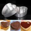 Wedding Home&Kitchen Removable Bottom Baking Mold Cake Tray Anodized Aluminum Heart Shaped Cake Pan