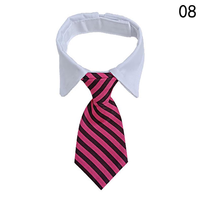1 шт., формальный галстук-бабочка с воротником, галстук для домашних животных, товары для домашних животных, полосатый свадебный галстук для собак