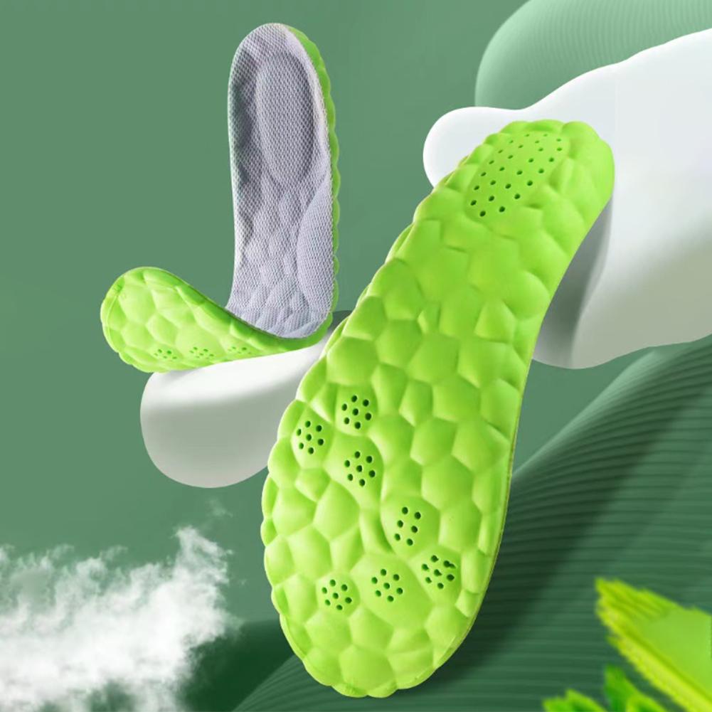 Breathable Deodorant Cushion Unisex Soft Memory Foam Orthopedic Insoles Sports Shoe Shock Absorbs Heavy Duty Support Pai Relief