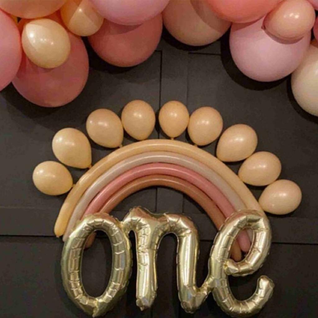 Воздушные шары с днем рождения, кремовые, телесные воздушные шары, набор, Радужный декор для дня рождения, детский душ, Globos