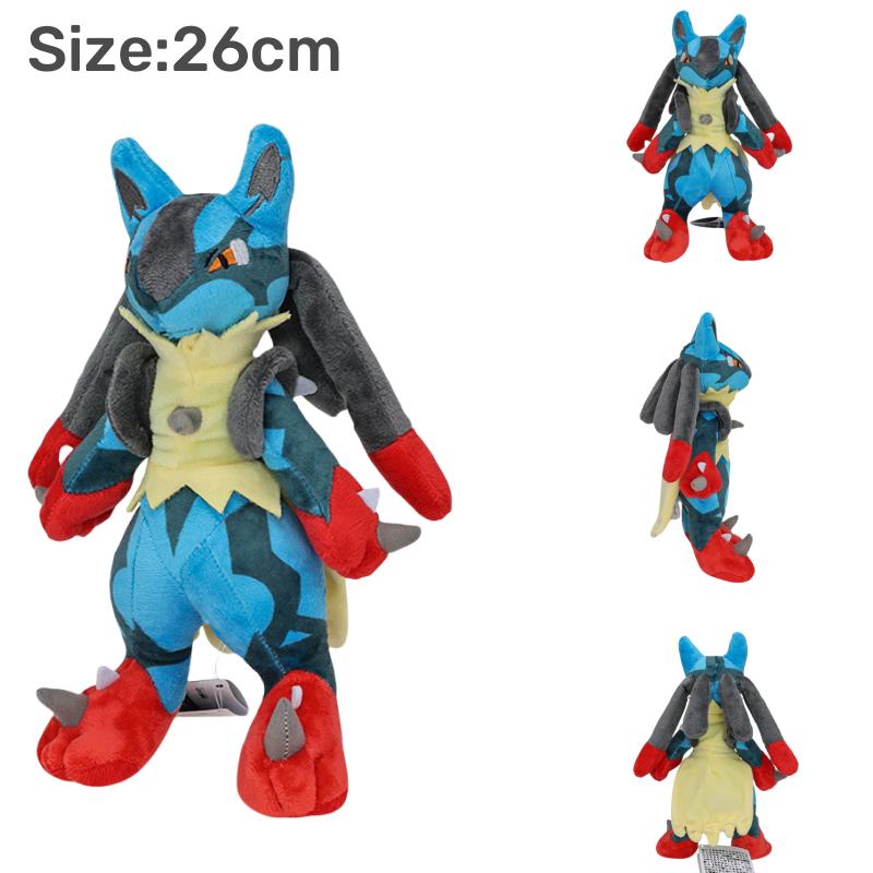 Legendary Pokemon Plush Toy Charizard Greninja Lucario Rayquaza Koraidon Goodra Lycanroc Zeraora Kyogre Anime Stuffed Plush Gift