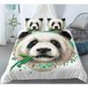 Panda Doona Quilt Duvet Cover Set Pillowcase Single Double Queen King Size Bed