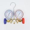 2024 Air Condition Gauge for R12 R22 R-404A R-134a Refrigerants, Manifold Gauge Manometer Valve 500psi with Visual Mirror