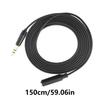 Quality 3.5mm Headphone Cable Microphones and Headphone Extension Cable with 3.5mm Female to Male Connectors 4Pole/3Pole
