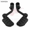 Motorcycle 1-1/4" Highway Engine Guard Matte Black Foot Pegs Mount For Harley Dyna Fat Bob Softail Sportster XL 1200