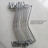 30Pcs Tomato Hooks Plant Support Clips Rustproof Corrosion Resistant Not Easily Deformed Reusable