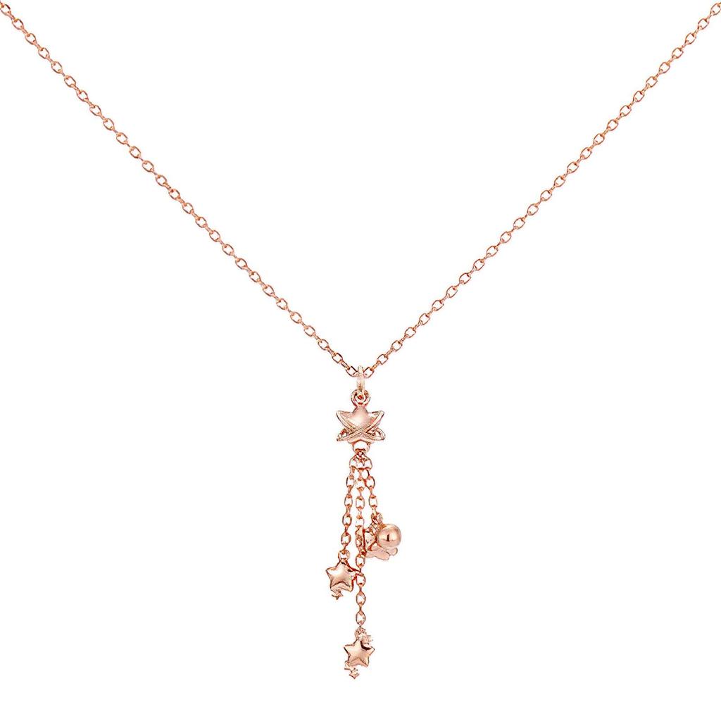 Kirby Goods Twinkle Star Necklace Silver Gold Gift [U-Treasure] (Pink Coating) Women's NKD-200-SPP