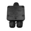 Ip68 3 Way Waterproof Junction Box Electrical Cable Wire Connectors 24A 450V External Electrical Junction Box