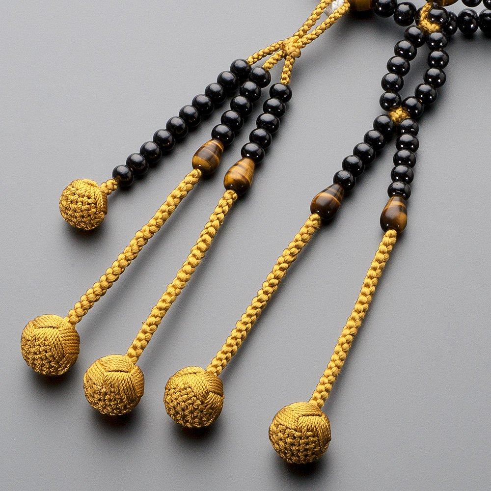 Магазин буддийского алтаря Takita Shoten Mala четки секты Nichiren подлинные четки из глянцевого камня 2 из чистого шелка Hanabon tenbo главные официальные четки Lotus Киото