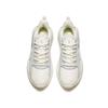 Anta Round Toe Lace-Up Shock Absorbing Wear-Resistant Low-Top Casual Shoes Women Sneaker White Gray 122518813R-1