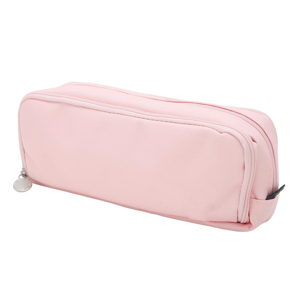 Пенал для ручек с 3 отделениями, холщовый, портативный, большой емкости, для мальчиков и девочек, для школы