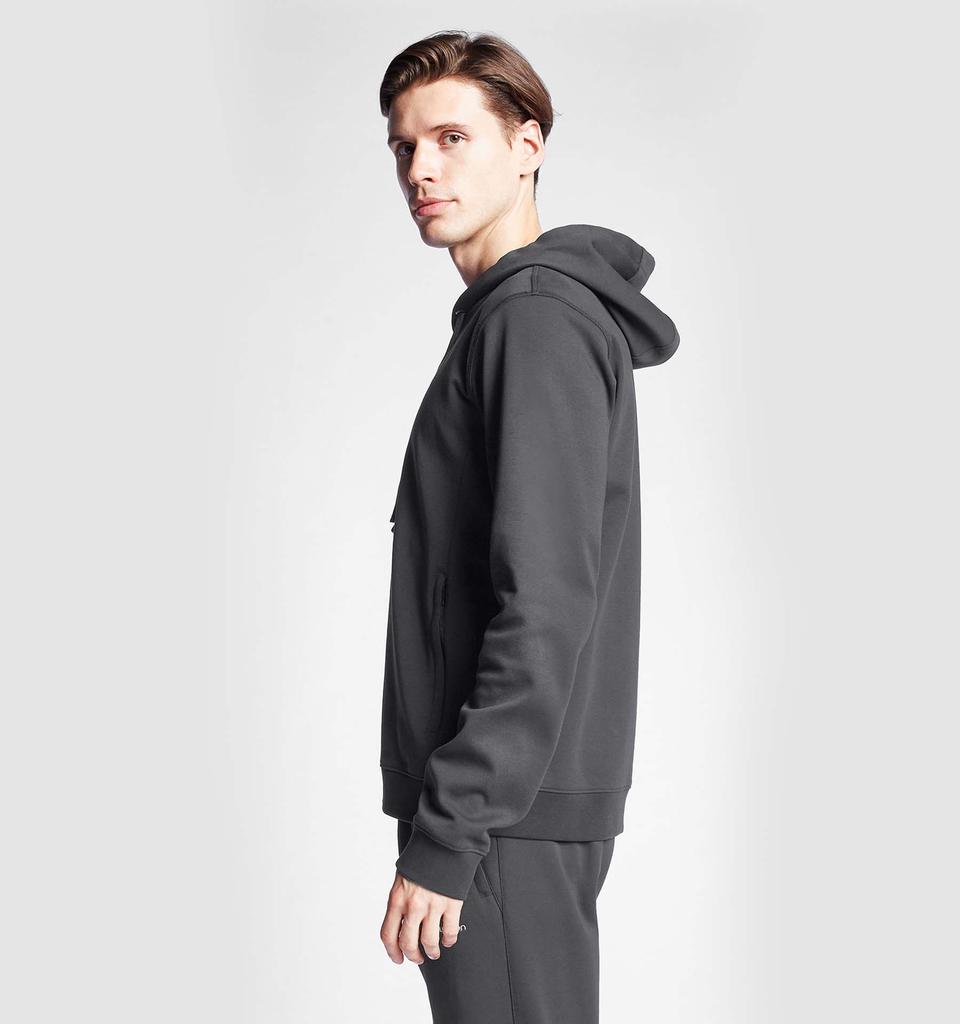 Men's Zippered Hooded Sweatshirt 25S-1241-25B