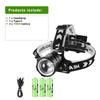 Rechargeable LED Headlamp White Laser Powerful Headlight 3000M Long Shot Hand Lamps High Power Head Flashlight Fishing Lantern