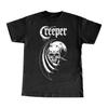 Подарок для друзей с изображением группы Creeper Черная футболка Хлопок Все размеры Унисекс Футболка