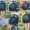 1 Pair Gel Half Finger Cycling Gloves   Road Bike Workout Gloves for Men and Women