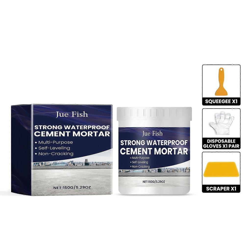 Limited time!!Jue-Fish Waterproof Cement Mortar For Household Cement Wall Repair And Floor Drain Cement Mortar For Water Seepage Prevention