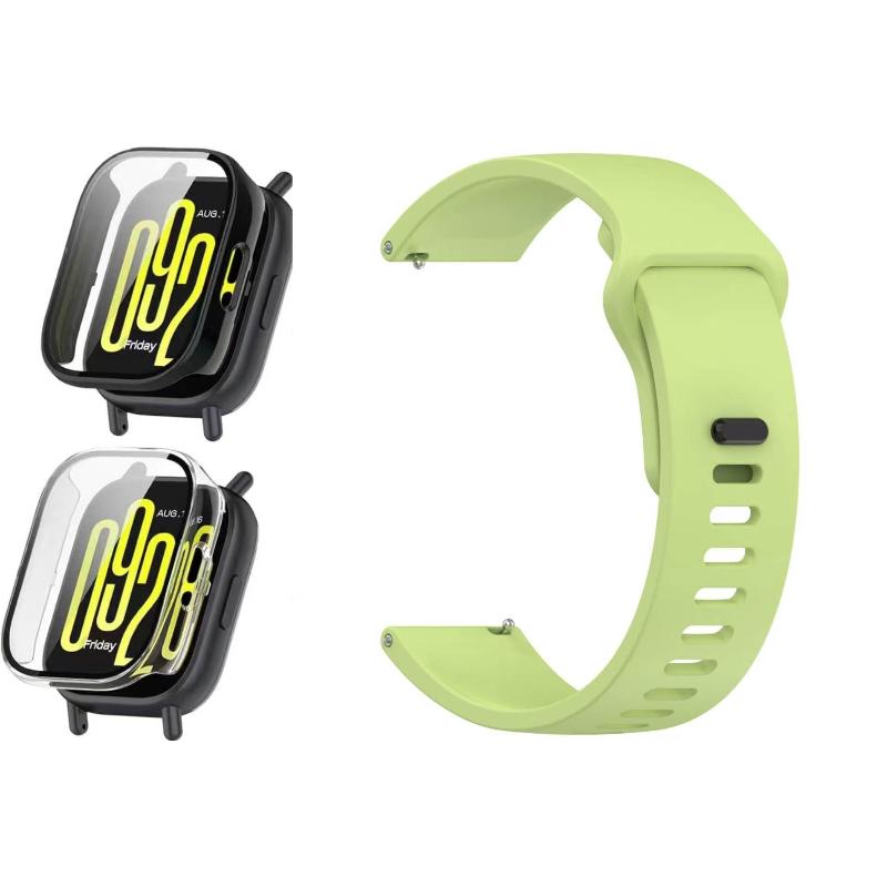 3-in-1 Screen Protector and Wristband Set for Redmi Watch 5 Active