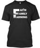 Faith Family Farming Farmer - Premium T-Shirt Made In the USA Size S To 5XL