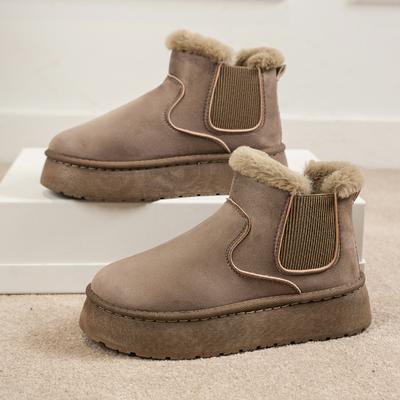 2024 зимние ботинки для женщин, женские полуботинки на плоской подошве, женские зимние ботинки, женские утепленные бархатные теплые ботинки