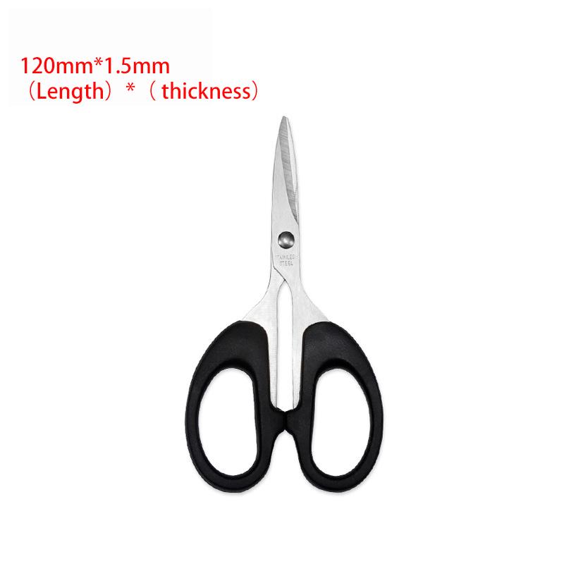 Пластиковые ножницы из нержавеющей стали для офиса, канцелярские принадлежности для студентов, повседневные бытовые ножницы, ножницы для инструментов «сделай сам», товары для дома